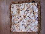 Vintage kussenhoes 45x45cm, Huis en Inrichting, Woonaccessoires | Kussens, Ophalen of Verzenden, Nieuw, Bruin, Vierkant