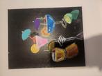 Schilderij cocktail, Antiek en Kunst, Ophalen of Verzenden