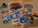 Lego 9v trein, station, overweg en wagon, Ophalen of Verzenden, Lego, Zo goed als nieuw