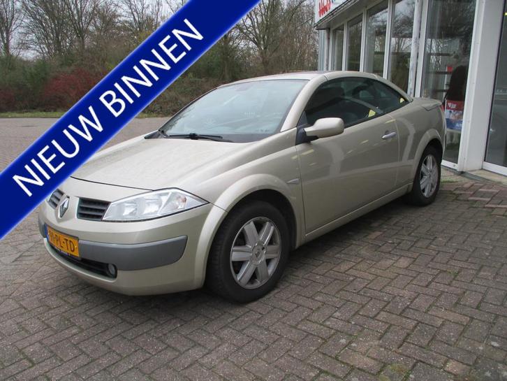 Renault Mégane Coupé-Cabriolet 1.6-16V Dynamique Luxe Goed, Auto's, Renault, Bedrijf, Te koop, Mégane, ABS, Airbags, Airconditioning