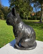 POES /BRONZEN BEELD / KAT, Tuin en Terras, Tuinbeelden, Dierenbeeld, Nieuw, Info@huisentuindecoratiemarie.nl, Huis en tuin decoratie marie