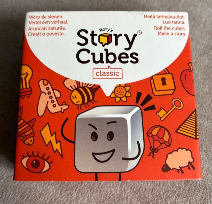 Story Cubes Classic - Vertel je eigen verhalen!, Kinderen en Baby's, Speelgoed | Educatief en Creatief, Zo goed als nieuw, Ophalen of Verzenden