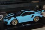 1:18 Porsche 911 GT2 RS blue special CLDC027 GT spirit WRH, Ophalen of Verzenden, Zo goed als nieuw, Auto, Overige merken