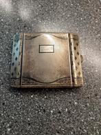 Vintage Sigaretten Houder Verzilverd Art Deco Stijl Zie Foto, Ophalen of Verzenden, Gebruikt, Overige typen