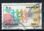 Roemenië 1998 Olympische spelen, Ophalen of Verzenden, Overige landen, Gestempeld