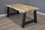 Suar boomstamtafel 250 cm, Metaal, Vijf personen of meer, Rechthoekig, Nieuw