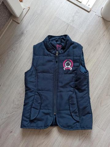 Donkerblauwe Bodywarmer Maat 122/128 beschikbaar voor biedingen