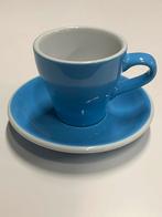 Acme porselein tulip kop en schotel blauw 170ml, Nieuw, Ophalen of Verzenden, Overige stijlen, Kop(pen) en/of Schotel(s)