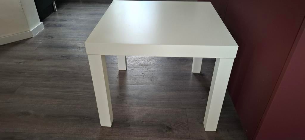 Lack tafel ikea 55x55cm wit, Huis en Inrichting, Ophalen, Gebruikt, 50 tot 100 cm, Vierkant
