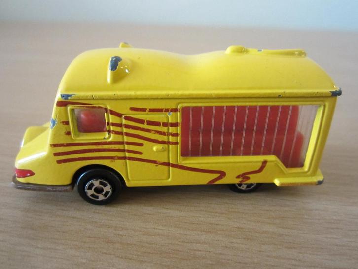 Welly 9711 circusauto, zeldzaam, vintage 1:87, Hobby en Vrije tijd, Modelauto's | 1:87, Zo goed als nieuw, Bus of Vrachtwagen