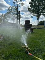 Bron spuiten tuin beregenen, Tuin en Terras, Tuinsproeiers, Verzenden, Gebruikt, Cirkelsproeier