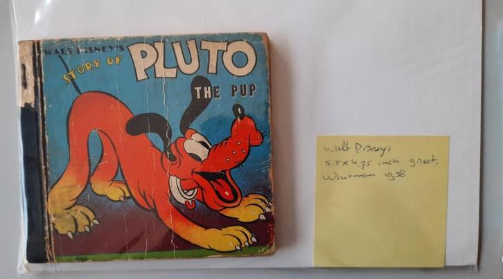 1x Pluto the Pup... 1e druk..USA 1938  soft cover, Boeken, Strips | Comics, Gelezen, Eén comic, Amerika, Ophalen of Verzenden