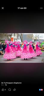 Carnavalskleding Loopgroep 11 pers. 'Vrouwen met ballen', Maat 38/40 (M), Carnaval, Ophalen of Verzenden, Kleding