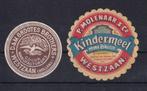 C62) Westzaan 2x oude vignetten, Ophalen of Verzenden, T/m 1940, Postfris