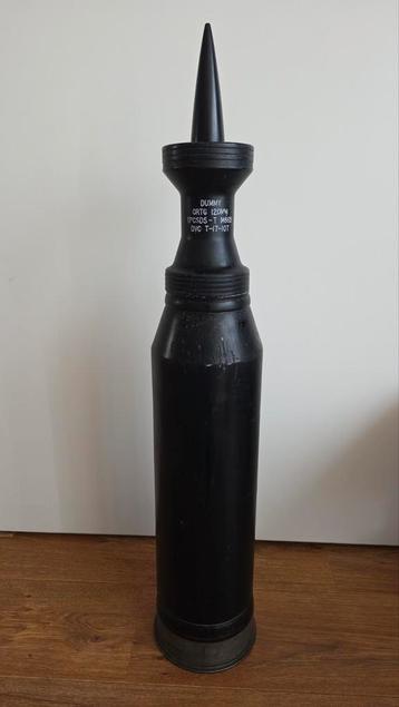 120mm M865 dummy tankprojectiel – inert kunststof/staal beschikbaar voor biedingen