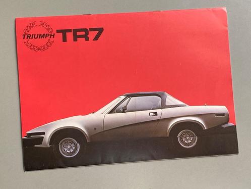 2) Triumph TR7 Cabrio Brochure, Boeken, Auto's | Folders en Tijdschriften, Zo goed als nieuw, Overige merken, Ophalen of Verzenden