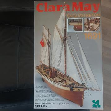 Clara May 1891 Bouwdoos 1:50 - Nieuw in Doos! beschikbaar voor biedingen