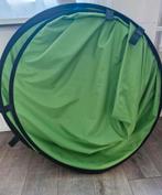 Opvouwbaar green screen, Ophalen, Achtergrond