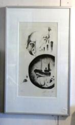 Deltour  ?  1927 - 1998   Belgié ., Antiek en Kunst, Kunst | Etsen en Gravures, Ophalen of Verzenden