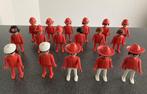 Playmobil poppetjes vintage mannetjes rood, Ophalen of Verzenden, Los playmobil