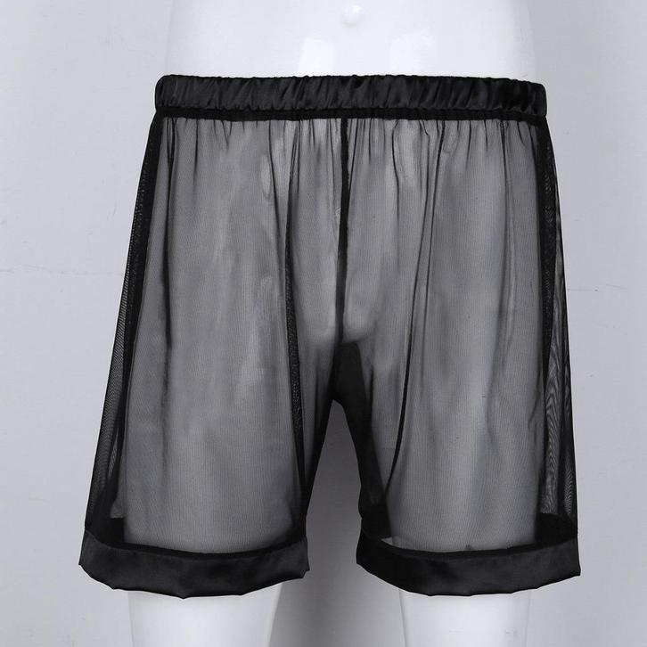Doorzichtige boxer / boxershort onderbroek fetish heren, Kleding | Heren, Ondergoed, Boxer, Zwart, Verzenden
