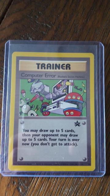 Computer Error #16 Pokémon Promo beschikbaar voor biedingen