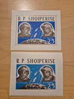 Albanië 1963 ruimtevaart (getand en ongetand), Ophalen of Verzenden, Overige landen, Postfris