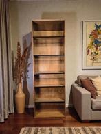 vintage ondiepe houten kast / boekenkast / vitrine, Ophalen