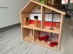 Brandweerkazerne poppenhuis met meubels, Kinderen en Baby's, Speelgoed | Poppenhuizen, Poppenhuis, Gebruikt, Ophalen