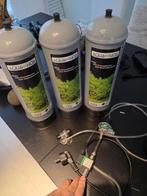 Co2 systeem met druk regelaar + magneetventiel, Ophalen of Verzenden, Zo goed als nieuw, Filter of Co2