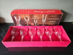 Cristal d'Arques Auteuil kristallen wijnglazen - 6 stuks, Verzamelen, Glas en Borrelglaasjes, Ophalen of Verzenden, Zo goed als nieuw