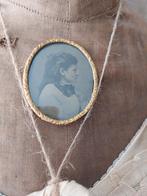 tintype sierraad rouw foto oud oude antiek antieke frans, Ophalen of Verzenden