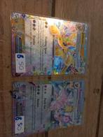 Eeveluseons pokemon kaarten, Ophalen of Verzenden, Zo goed als nieuw, Meerdere kaarten, Foil