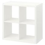 IKEA KALLAX witte open kast 4 vakken korting 19.99, Huis en Inrichting, Ophalen of Verzenden, Zo goed als nieuw, Minder dan 150 cm