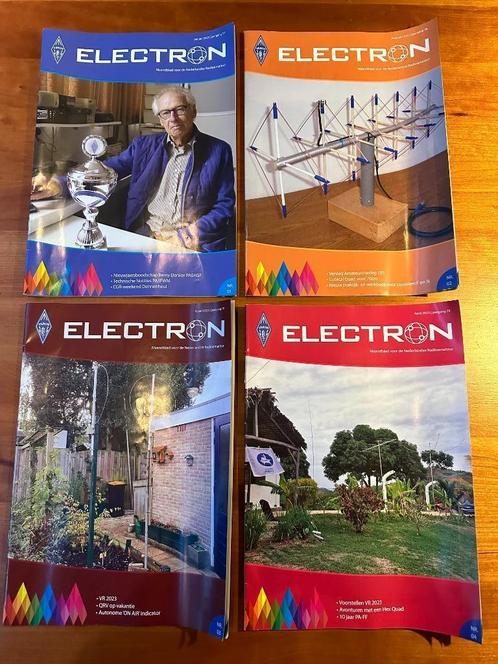 4x Electron maandblad en QRP nieuwsbrief VERON, Boeken, Tijdschriften en Kranten, Gelezen, Overige typen, Ophalen of Verzenden