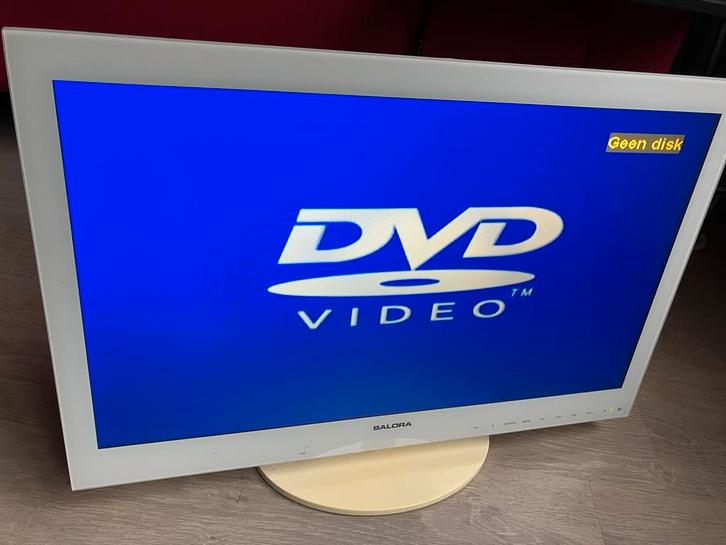 Salora tv met ingebouwde dvd speler, Audio, Tv en Foto, Televisies, Gebruikt, LED, 60 tot 80 cm, Overige merken, 50 Hz, Ophalen