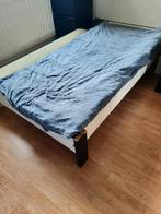 1 persoons bed, 90 cm, Gebruikt, Eenpersoons, Hout