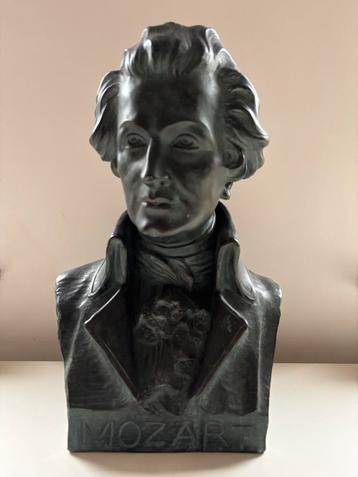 Gesigneerd Mozart Borstbeeld P. Balestra beschikbaar voor biedingen