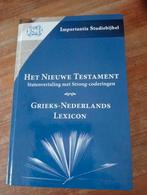 Nieuwe Testament Statenvertaling met Strong codering, Ophalen of Verzenden