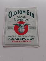 Etiket Old Tom Gin, Ophalen of Verzenden, Zo goed als nieuw