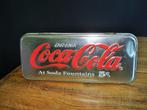 Coca Cola blikje B18xH2,2xD7,5 cm - vintage, Ophalen of Verzenden, Gebruikt, Gebruiksvoorwerp