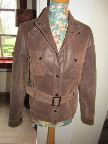 D1776 RAINBOW mt 38 nieuw label jasje bruin leder leer beschikbaar voor biedingen