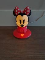 Leuke Minnie Mouse nachtlamp, Ophalen of Verzenden, Zo goed als nieuw, Lamp
