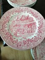 Royal Tudor "17th century England" dinnerborden, 26cm, 5st., Antiek en Kunst, Ophalen