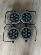 4x Showtec Compact Par Tri 7, Ophalen, Gebruikt, Licht
