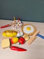 Setje voor een keukentje, van hout, Kinderen en Baby's, Speelgoed | Houten speelgoed, Meubelstuk of Keukentje, Gebruikt, Ophalen of Verzenden