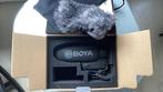 BOYA BM3051S Mono/Stereo Microfoon, Ophalen of Verzenden, Zo goed als nieuw, Studiomicrofoon
