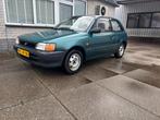 Toyota Starlet 1.3 XLI AUT E2 1994 Groen en apk tot 2028, 74 pk, 4 cilinders, Starlet, 400 kg