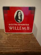 Vintage Willem II - blik cigaren, Verzamelen, Blikken, Ophalen of Verzenden, Gebruikt, Overige