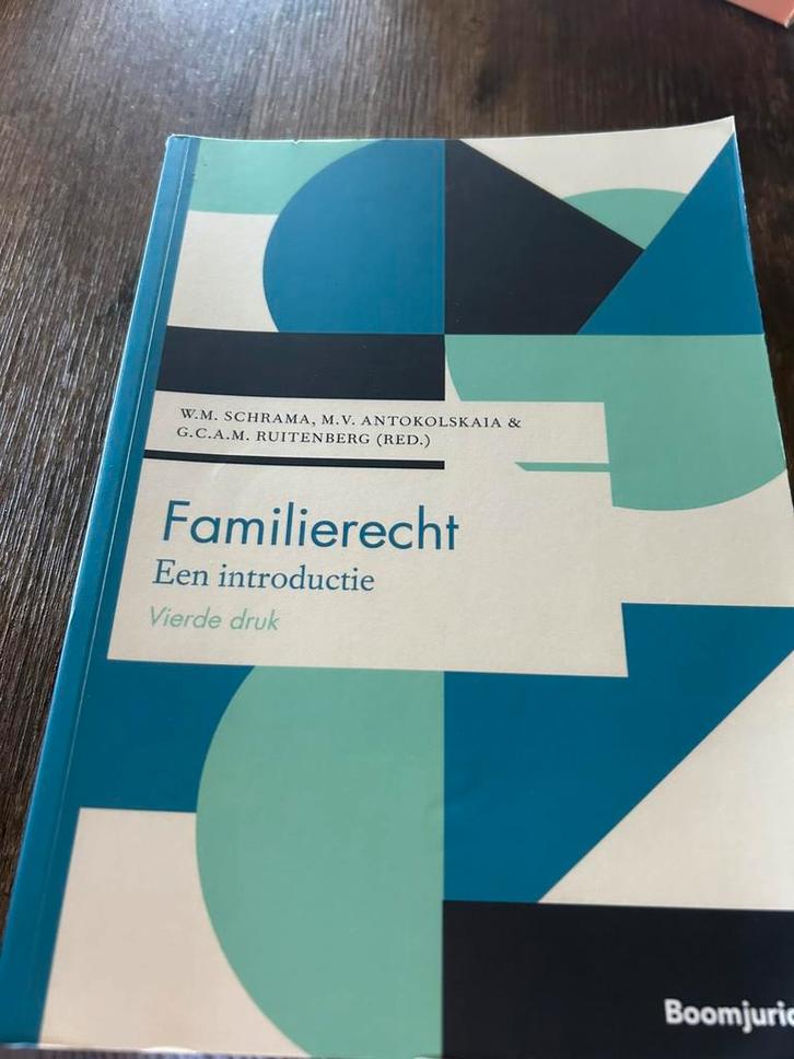 Familierecht, vierde druk, Boeken, Wetenschap, Zo goed als nieuw, Overige wetenschappen, Ophalen of Verzenden